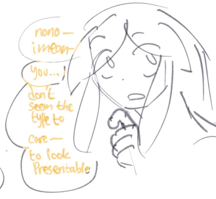Small comic doodle i did last night (1/2)