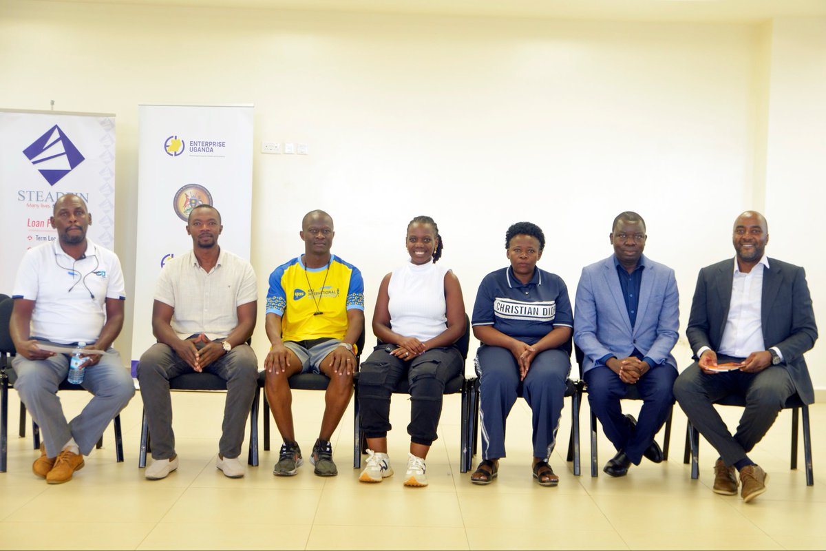 EntUganda's tweet photo. Will your retirement be a reward or a financial shock? True retirement preparation doesn't begin when formal employment ends. It starts today by turning your job into a wealth-creation engine.

To bridge this gap, we conducted the dual career entrepreneurship training for professionals from @Steadfin, @USEmbassyUganda, @UgandaCAA, and @GayazaHighSch.

We focused on breaking the single-income trap by balancing professional excellence with business pursuits. We explored the wealth journey of earning, managing, and investing while mastering financial discipline and strategic investment options. 💪🏽

#DualCareer #RetirementPlanning #FinancialResilience #WealthCreation
