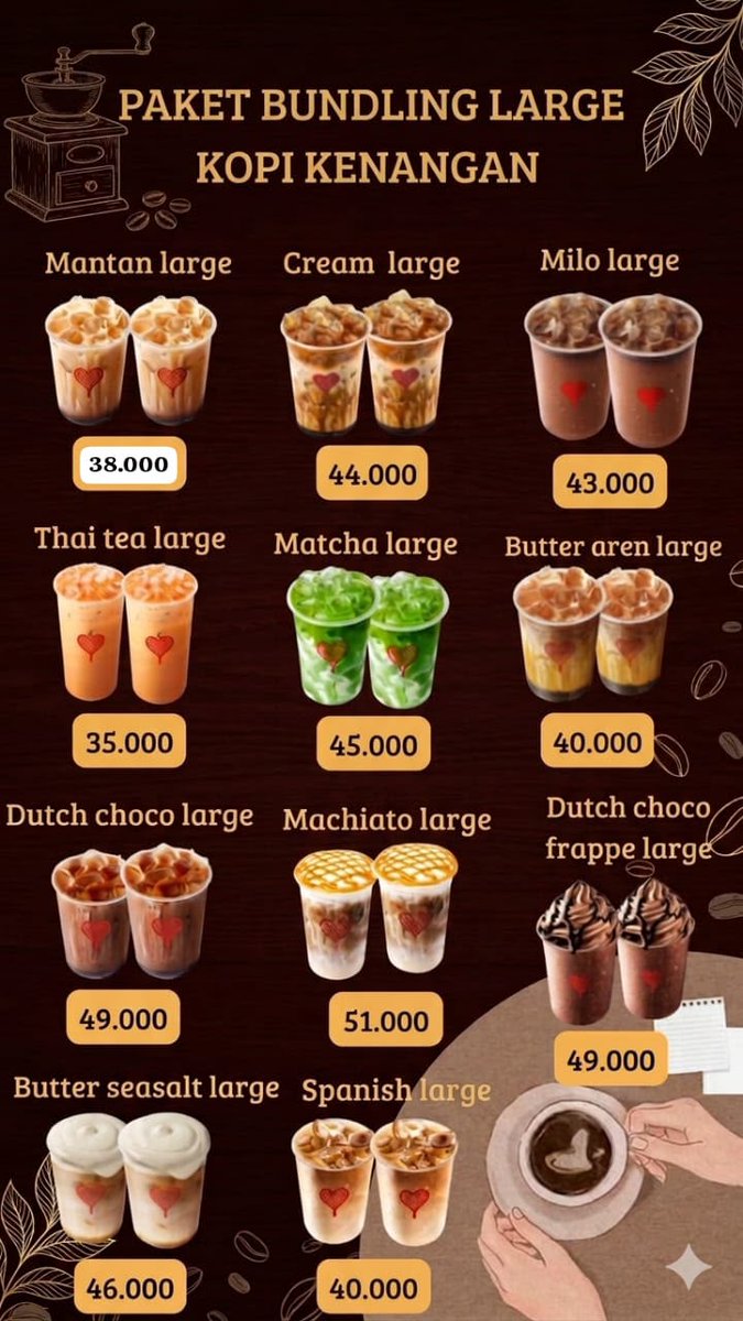 keithhhkhr's tweet photo. halo - haloooo todayy ada bundlinggg hematttt 40k dapettt 3 kopi kenangann, yu yang mau ngopi siang sianggggg bisa wawaaa aku yaaa https://t.co/ouKyQVjwp1 

#zonauangㅤ https://t.co/r1fHfBgIiB
