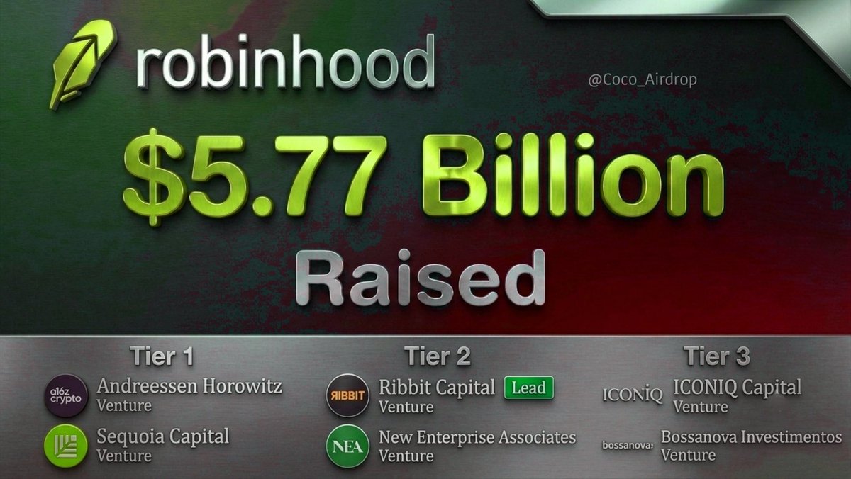 Hood Token A Mega Thread on Robinhood Chain 🪂 Funding: $5.77B Mainnet: LIVE Token ...