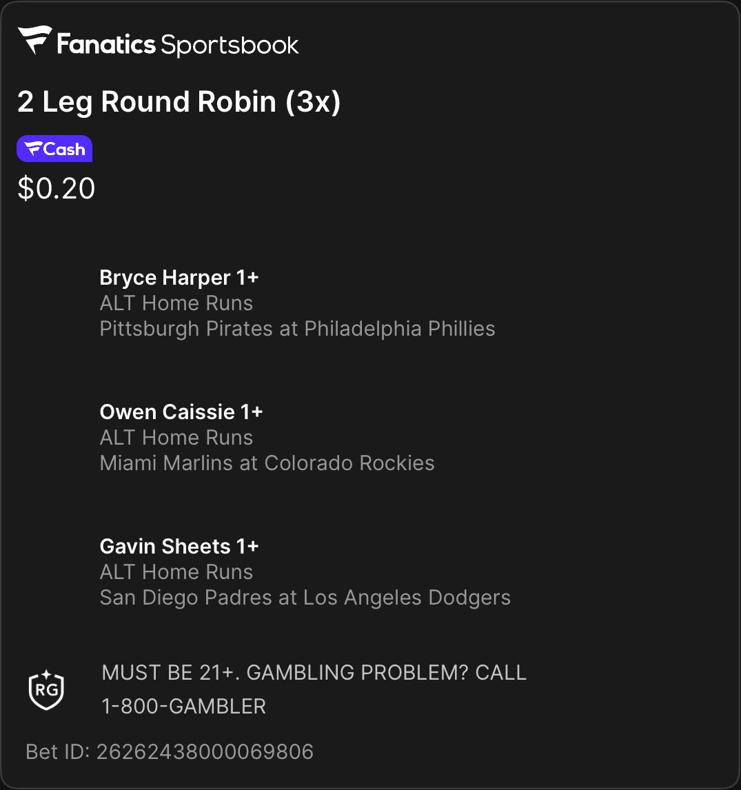 MizStration's tweet photo. A friend shared a bet with you on Fanatics Sportsbook. Tap the link to view and copy their bet. Don't forget, you earn FanCash on your bets. New to Fanatics? Claim your welcome bonus. Must be 21+. Terms apply.
https://t.co/bR2refUWL4 https://t.co/rFdM4CzGf0