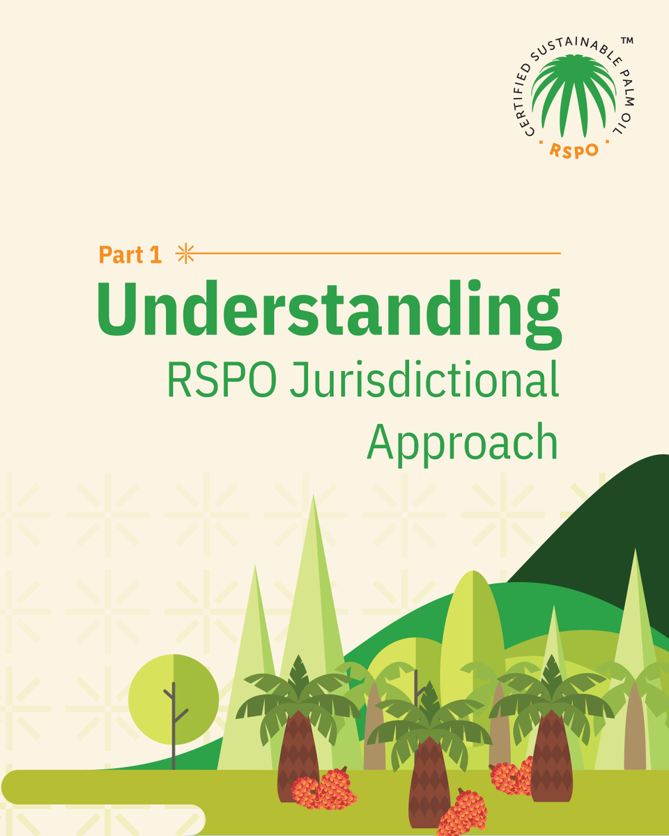 RSPOtweets's tweet photo. No one actor can sustain a supply chain alone.

The RSPO Jurisdictional Approach (JA) works at the jurisdiction level, aligning governments, businesses, smallholders, and communities together.

Swipe through to see how 👉

#RSPO #SustainablePalmOil #RSPOJurisdictionalApproach https://t.co/c9eXnfpjWB