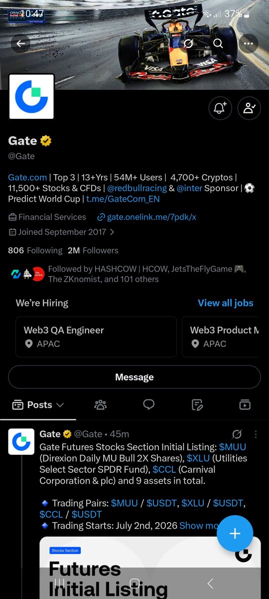 cryptography727's tweet photo. @Gate @MariaV54 @OndoFinance In the room when the next chapter gets discussed. https://t.co/z3XM8K6vvF