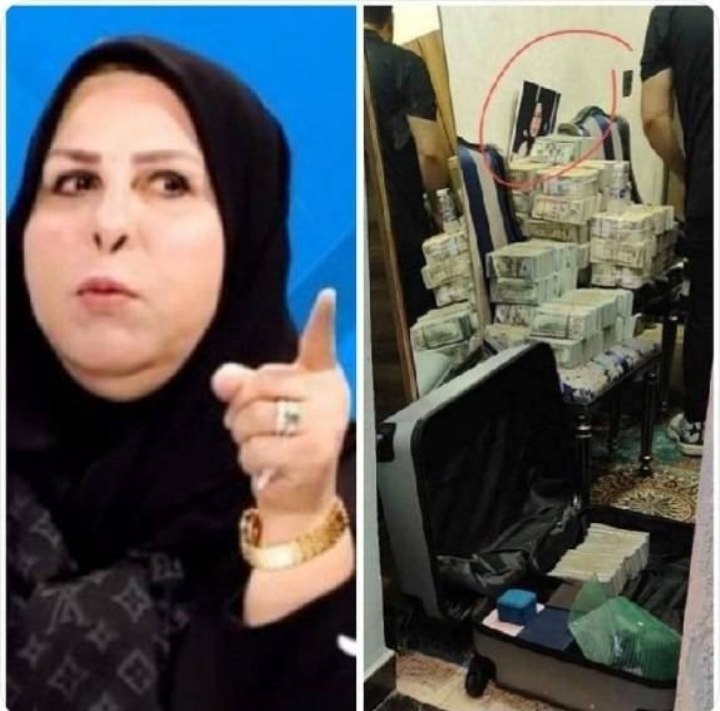 antiafghan98's tweet photo. خانه پر از دلارهای دزدی عالیه نصیف، یکی از ضدآمریکایی‌ترین نمایندگان مجلس عراق

 در واقع همون #ثابتی ، #نبویان و #رسایی عراقی هست

#سرطان_پایداری
#فرقه_پایداری https://t.co/J2C7DVvbHK