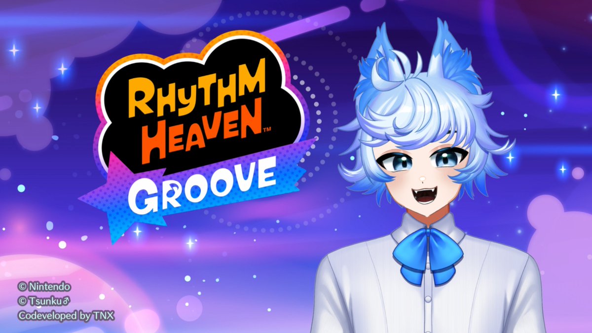 HiccupVT's tweet photo. Going to be playing Rhythm Heaven Groove tomorrow around 4PM MT (3PM PT)  Spoiler: I'm really bad at Rhythm games lol https://t.co/8hYNjqVSyZ