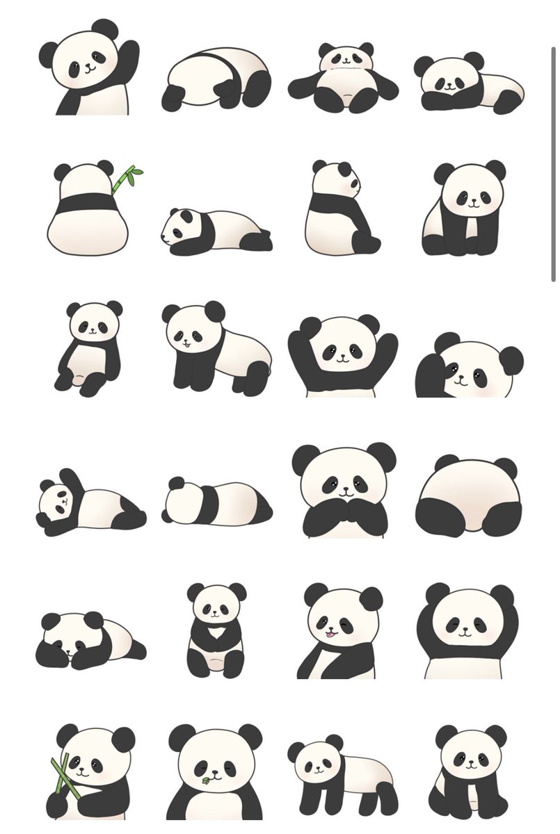 iropanda1229's tweet photo. 新しいLINEスタンプ！
お馴染みの🐼ちゃん
気になる方は是非覗いてってください！

[チークをしたまんまるパンダ]
https://t.co/VR6KO46qkm
 #LINEスタンプ https://t.co/SUL5k8Dqis