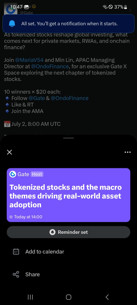 Bestcrypto71's tweet photo. @Gate @MariaV54 @OndoFinance Present in the space where the future is being shaped. https://t.co/WKIVcRo92f