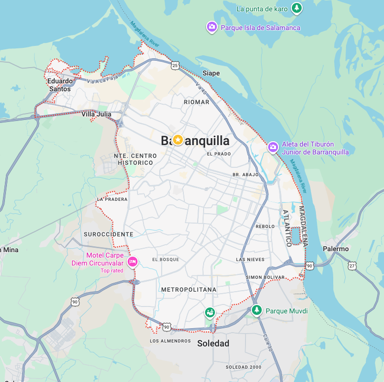 CarlosOnoro's tweet photo. #anomalias
Esta es Barranquilla, la 4ta ciudad con más población en Colombia.
Entre las primeras 14 ciudades más importantes es la única cuyo censo electoral supera el 85% de su población con 89.4%.
Según esto en Barranquilla hay 1 menor por cada 9 adultos.
Aunque el censo electoral creció en promedio un 6,29% en Barranquilla creció por debajo solo un 4%, ganó solo 54.000 votantes.
La votación creció más que eso, un 23.6% con respecto al 2022, y a pesar de que Cepeda ganó en Barranquilla, ese 23.6% de votos extra y un poco más, todo fue para Abelardo.