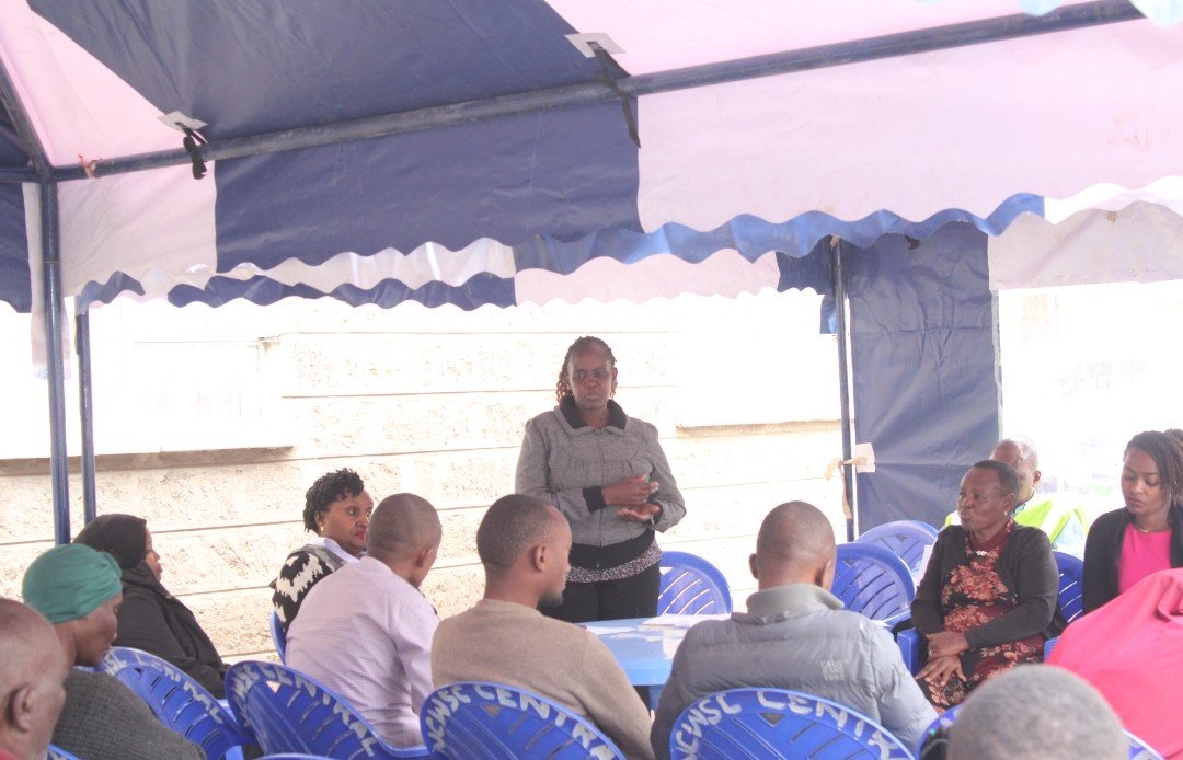 wasreb's tweet photo. WASREB and Nairobi City Water &amp; Sewerage Co. engaged Mbotela residents on billing, metering, tariffs, disconnections, NRW, and customer service, while encouraging timely bill payment, reporting illegal connections and improved complaint resolution.

 #WaterServicesForAll https://t.co/6bUUZHsN7t