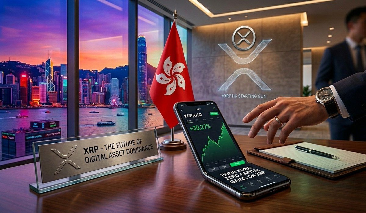 ElonEuphoria's tweet photo. 🚨 HONG KONG JUST FIRED THE STARTING GUN  🇭🇰 
Capital gains taxes on XRP?
While others are still debating crypto, Hong Kong is making its move.

The race for digital asset dominance is officially on. 🔥🚀 #XRP https://t.co/5xxLSKRMK0