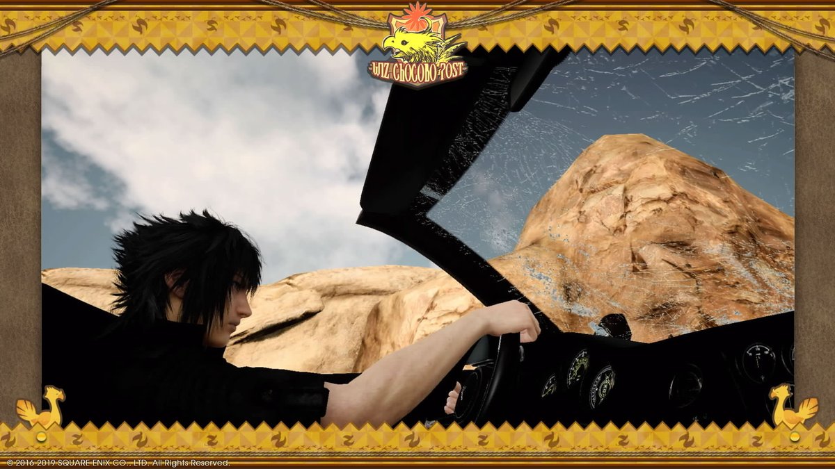 K_Hoshi_14's tweet photo. レガリア改造した🎵
試験走行のレースでガラス割れちゃった😊💦
#FF15 https://t.co/yX3cYJ0c75