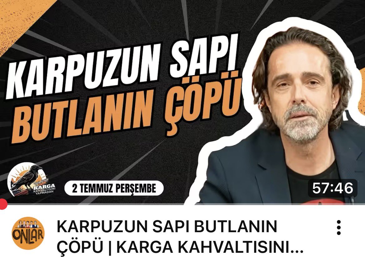 Sosyal Medyada 'Karpuz Sapı ve Kargalar' Tartışması Gündem Oldu