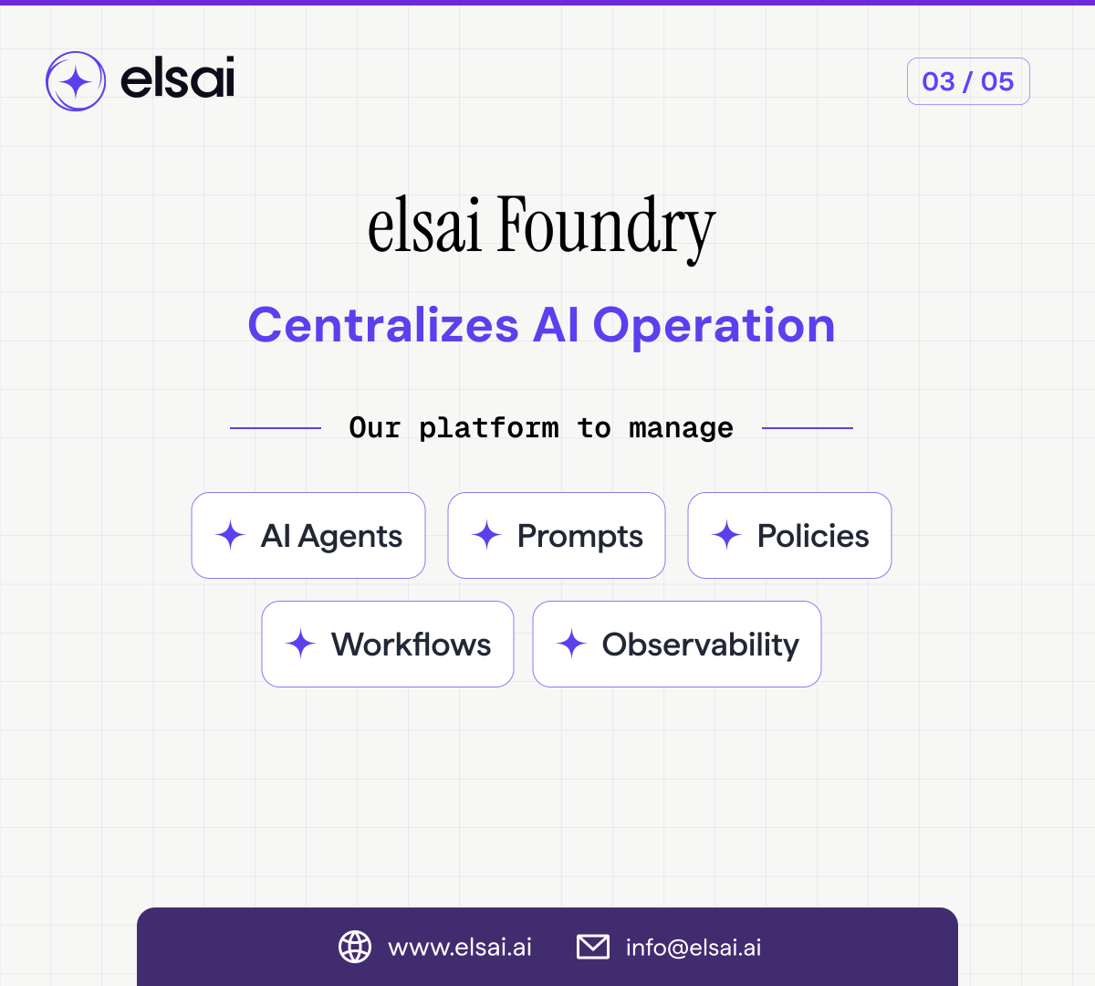 elsai_ai's tweet photo. Enterprise AI isn't just about deploying agents it's about governing every decision they make.

With elsai Foundry, build, orchestrate, monitor, and govern AI agents with confidence.
Learn more: https://t.co/5VYrJIDnlJ

#elsaiFoundry #AgenticAI #AIGovernance  #LLMOps #AIPlatform https://t.co/TvnwSXgh9d