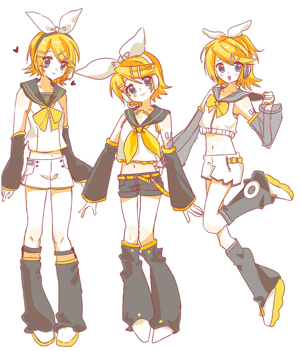 Lu1227Wen's tweet photo. 三只🍊 #鏡音リン https://t.co/ChAhc73d1U