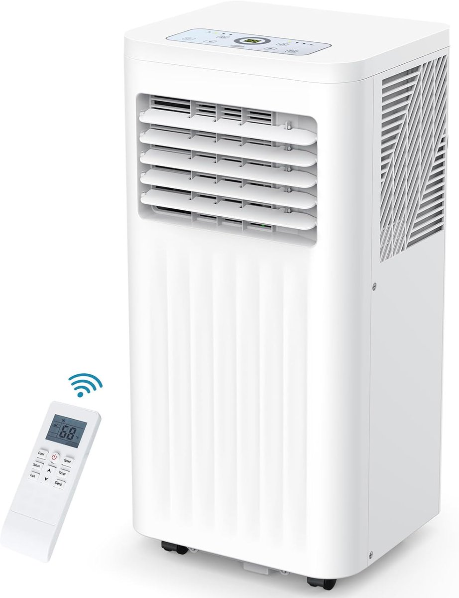 Aspen_LoveSick's tweet photo. I just received portable Air Conditioner, 10000 BTU Air Conditioner with Cooling, Fan, Dehumidifier, Sleep Mode, ≤55 db, Cooling up to 450 Sq. Ft. with 24H Timer | A5412-10K-JP from fluffy_poisons via Throne. Thank you! https://t.co/5TiYn7TICp #Wishlist #throne https://t.co/ykpYVz9L1T