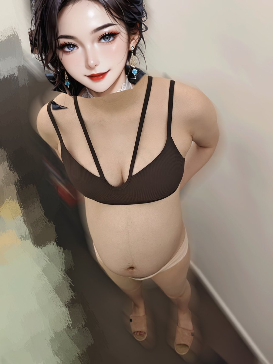qitin15386442's tweet photo. 检查肚肚大小 #孕妇 #绿帽 https://t.co/F7AlUIJBOf
