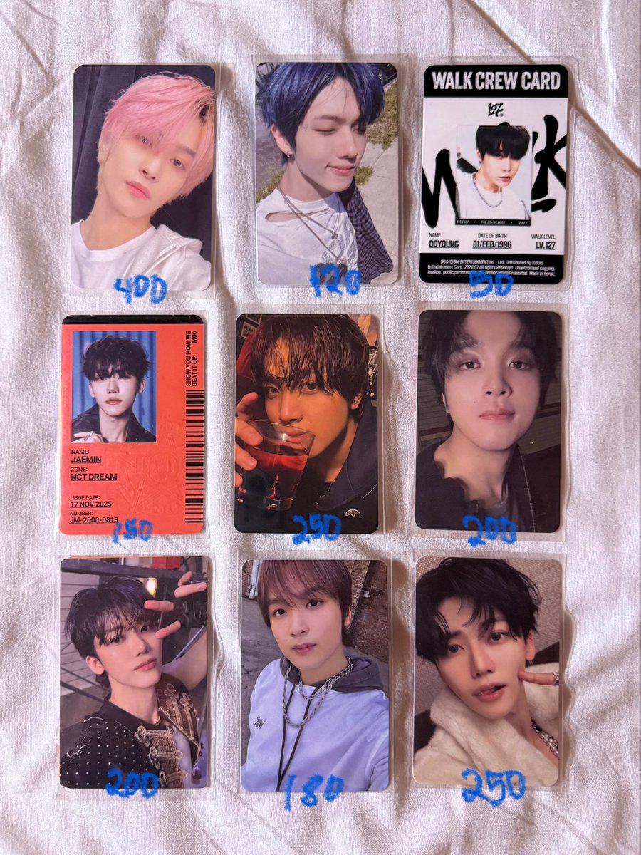 rentwothree's tweet photo. … ౨ৎ wts lfb nct .ᐟ #doughiesells 

     ⤷ nct pcs !
     ⤷ prices in pic
     ⤷ up to 7 days reservation w nrdp :>

prices nego if payo or taking 2 or more

help rt!

t. wts lfb nct dream renjun jeno haechan jaemin chenle jisung dongren renhyuck noren wayv yangyang smcu https://t.co/k7qKk9qHjc