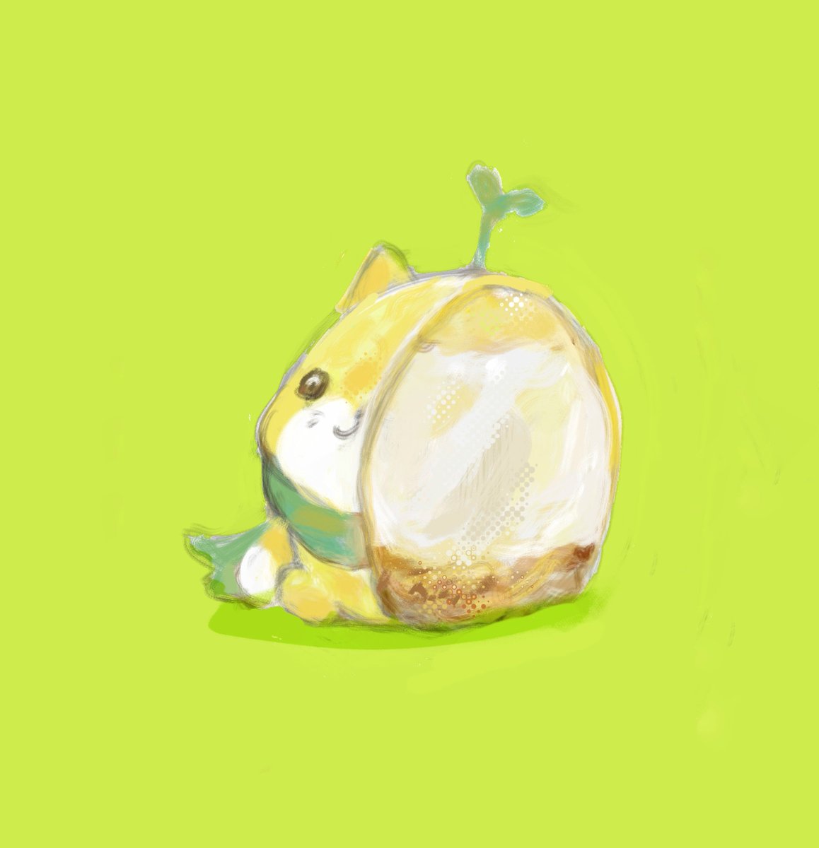 006P14's tweet photo. Baby is a lemon cake! https://t.co/6FzVDpdbH4