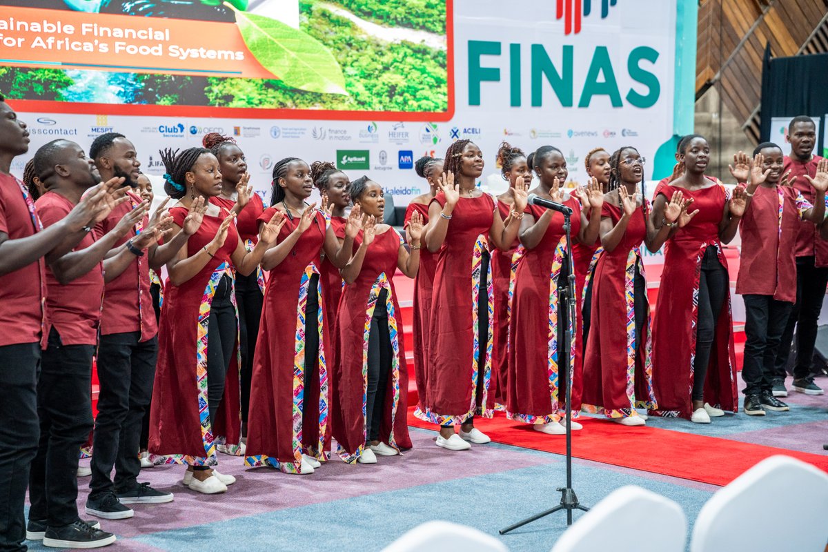 FINASAfrica's tweet photo. Purely #African rhythms and dance have lit up the stage at #FINAS2026, celebrating the continent’s rich heritage while reminding us that culture and community are at the heart of sustainable agri‑food systems.

From songs to dances, these performances embody the spirit of resilience, collaboration, and innovation; core elements in driving sustainable Africa’s food systems transformation.

#FINASLaunch #FoodSystems #AgriFinance #AfricanCulture @CGIAR  @CISKenya  @CGAP @CS_MoALD @FPCKenya_  @WorldVisionKE  @IFAD