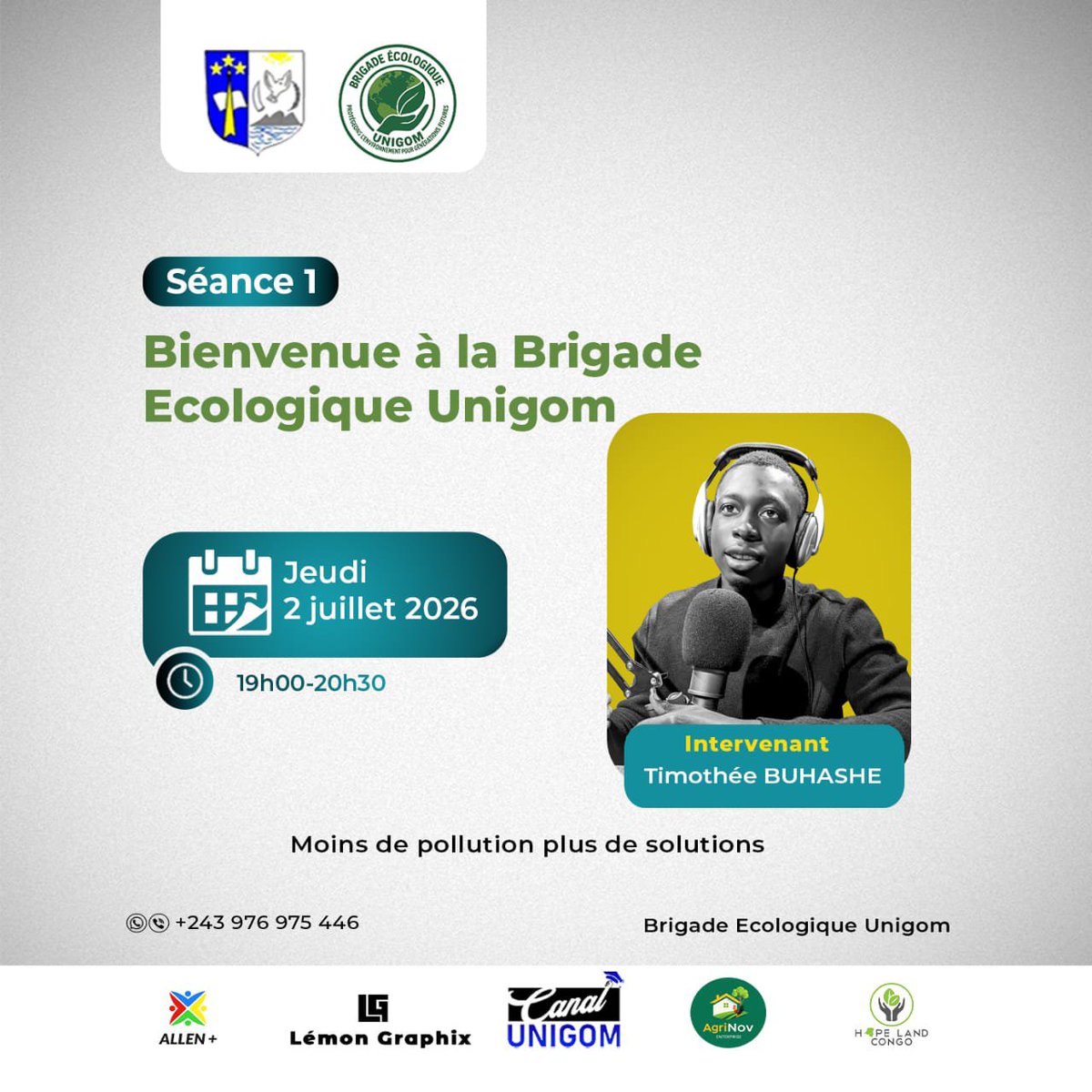 beunigom's tweet photo. Dans le cadre d'accueillir nos nouvelles et nouveaux membres, nous organisons une série des séances de capacitations.

Le premier rendez-vous aura lieu ce soir qui visera à expliquer le programme dont ils viennent de joindre et la lutte qui les attendent.

#HopeLandCongo #AgriNov https://t.co/R4HYC2jZfA