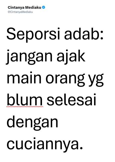 Cintanya Mediaku tweet media