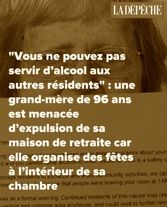 Ad_Vitam44_'s tweet photo. Je comprends pas. Elle relance l’économie, favorise le lien social, met de la bonne humeur… et on menace de la virer. Franchement, on ne peut plus boire un coup tranquillement en maison de retraite. https://t.co/AFtysgLsuY