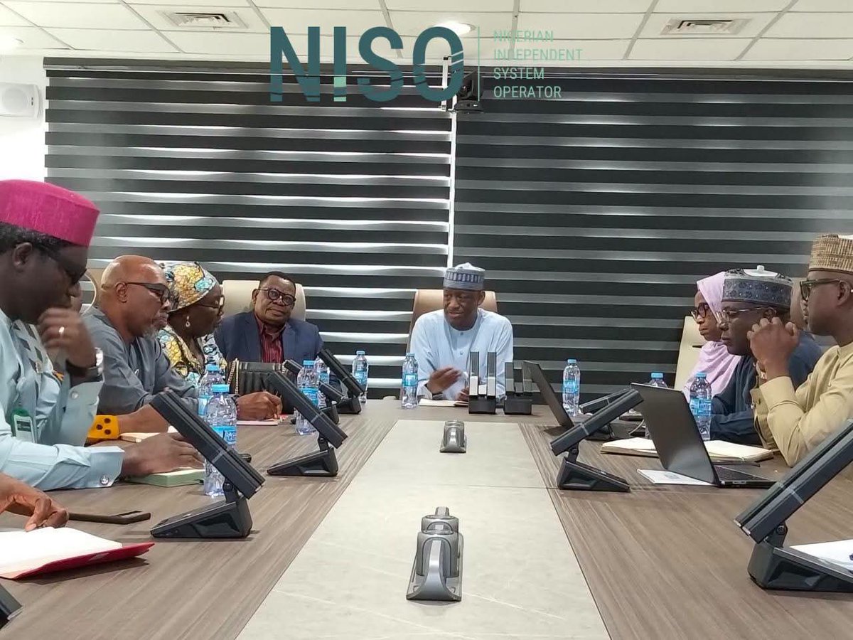 youngdestinya's tweet photo. NISO Management, led by its Managing Director and Chief Executive Officer, Engr. Abdu Bello Mohammed, on Wednesday received members of the newly inaugurated Akwa Ibom State Electricity Regulatory Commission, AKSERC, at its offices.

The visit opened discussions on the development of a collaborative framework for the effective integration of the Akwa Ibom electricity market into the national wholesale electricity market.

The engagement focused on key technical, operational and regulatory areas required to ensure a coordinated and efficient transition.

Welcoming the delegation, Engr. Mohammed congratulated members of the Commission on their appointments and commended the Akwa Ibom State Government for taking proactive steps to strengthen the state’s electricity market.

He noted that the state possesses strategic power assets, including the Ibom Power Plant, which could support its efforts to improve electricity supply and market development.

Engr. Mohammed also reaffirmed NISO’s commitment to continuous engagement and cooperation with AKSERC towards achieving a seamless and sustainable electricity market structure.

Responding, the leader of the delegation and Chairman of AKSERC, as well as Commissioner for Stakeholder Engagement and Consumer Affairs, Dr. Arit Uya, expressed appreciation to NISO Management for the warm reception.

She outlined the Commission’s vision of promoting reliable, affordable and sustainable electricity supply for residents of Akwa Ibom State.

Dr. Uya also commended NISO for its willingness to support the state in building on existing national electricity structures, noting that the partnership would help prevent duplication and promote smooth coordination between both institutions.
