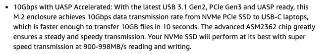 Shauray7's tweet photo. If you're buying a UGREEN NVMe enclosure for anything chip-specific (atleast in india), there new batches atleast on there USB3.x enclosures come with an RTL chip (RTL9210) even though they mention ASM chips on some of there enclosures, might just be silicon lottery across there batches, this is for USB3.x, there USB4 enclosures might still come with an ASM chip
