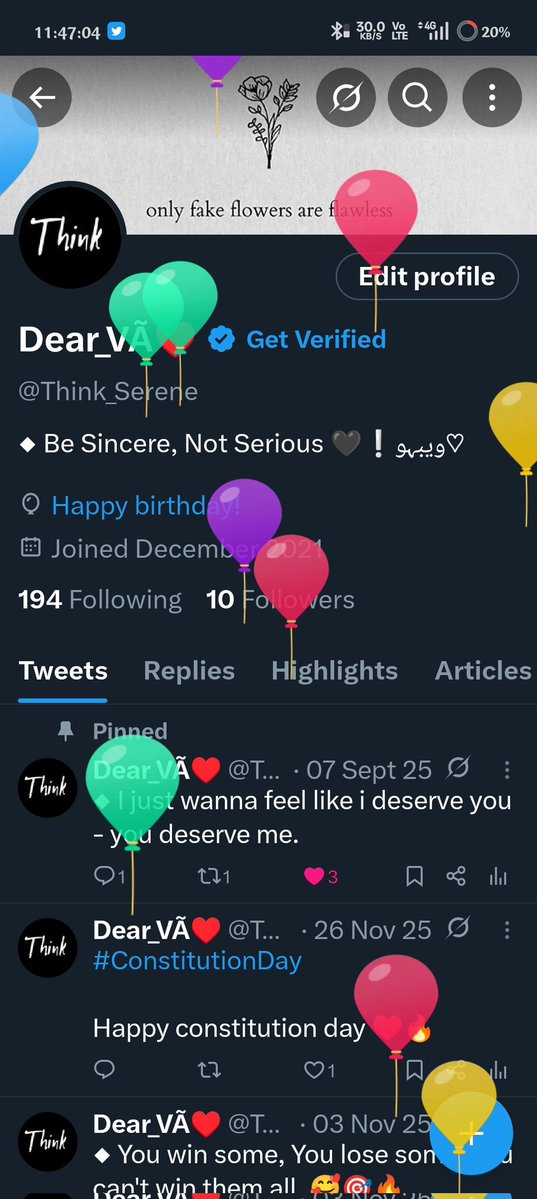 Think_Serene's tweet photo. Thank you:)🧿🫶🏻♥️ https://t.co/JB68mYywbE