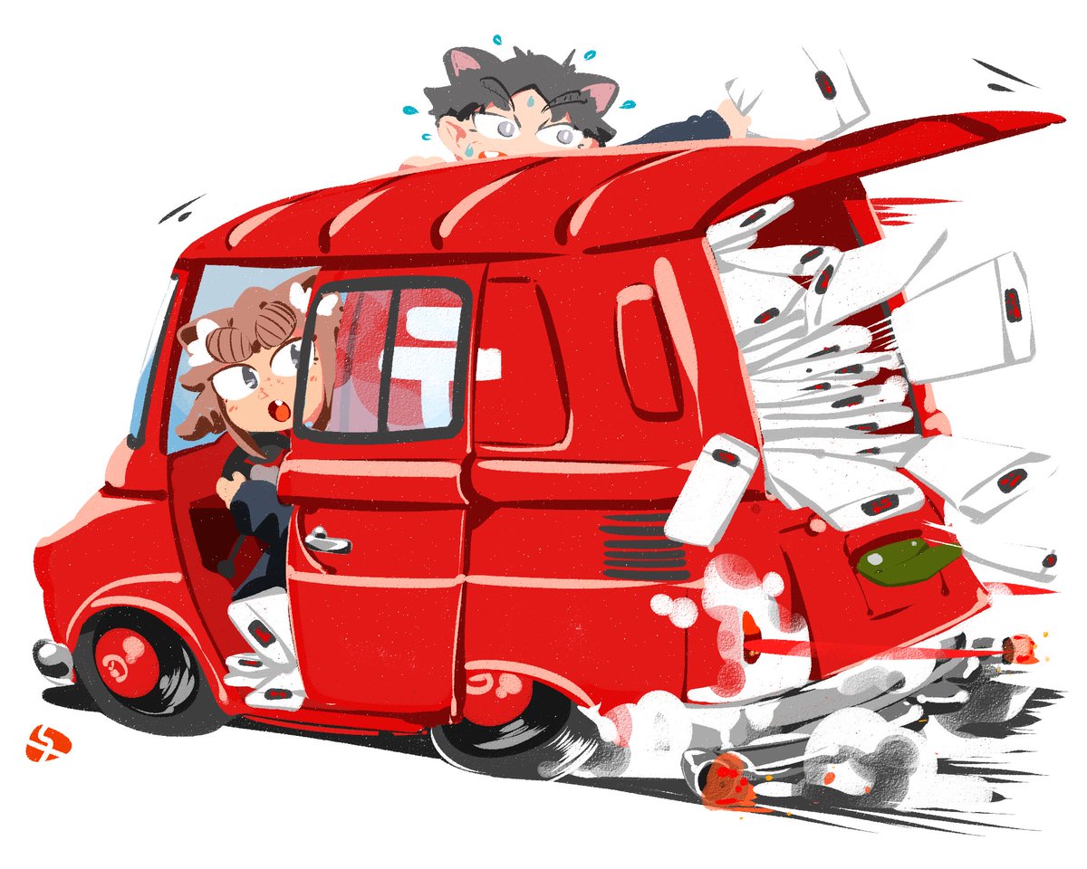 vI_o_o_Iv's tweet photo. ちなみに自家通販のお礼用イラスト（発送完了メールに挿入してた）は最終的にハイラックス含め郵便ネタで4種類ありました　蔵出し

①②④ 2016年
③ 2017年 https://t.co/VZBZZ9KhfE