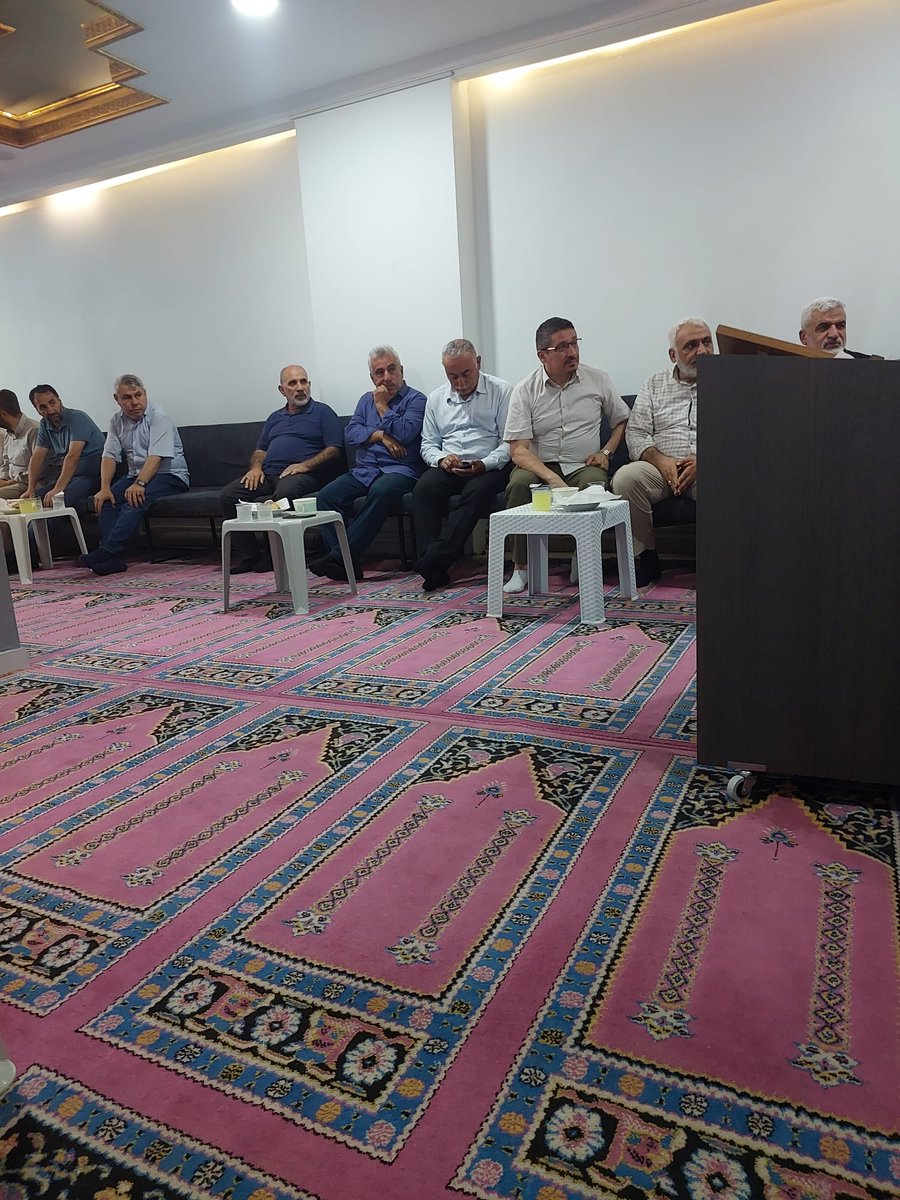 HudaPar34Gop's tweet photo. İlçe Başkanımız Hüseyin YALÇIN, eşi vefat eden kıymetli  Molla Cemal Çınar Hoca'ya taziye ziyaretinde bulunarak acısını paylaştı.

Merhumeye Yüce Allah'tan rahmet; başta Molla Cemal Çınar ve ailesi olmak üzere tüm yakınlarına sabır ve başsağlığı diliyoruz. https://t.co/lcNKsipcMo