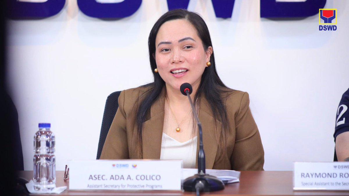 dswdserves's tweet photo. DSWD exec highlights improvements in MTA system, updates on child care facilities in Media Forum

Department of Social Welfare and Development (DSWD) Asst. Secretary for Protective Programs Ada Colico discusses the DSWD’s programs and interventions for minors, particularly those aimed at strengthening child protection and welfare during the DSWD Thursday Media Forum on July 2.

The DSWD official provided updates on the Department's Centers and Residential Care Facilities (CRCFs) and the interventions being extended to children in conflict with the law (CICL), including the ongoing assessment on the two minors involved in the June 22 Tacloban school shooting incident.

Asst. Secretary Colico also shared updates on the DSWD's Minors Traveling Abroad (MTA) system, including upcoming improvements designed to make the application process faster and more convenient for parents and guardians, such as the forming of an express lane for same-day release of travel clearance and group application processing.

The Media Forum is held weekly at the DSWD Central Office’s New Press Center and hosted by Special Assistant to the Secretary (SAS) Raymond Burgos and Digital Media Service (DMS) Director Dianne Joie Ruiz. (CC)

Photos: SCS

#BawatBuhayMahalagaSaDSWD ❤️