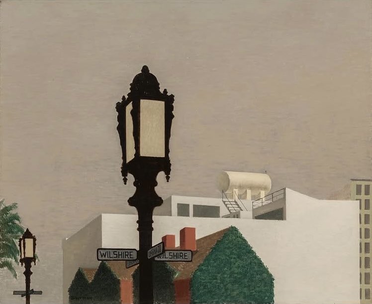 so_contrary's tweet photo. Edward Biberman
Wilshire-Coronado Corner (1938) https://t.co/CXxvUyy0YN