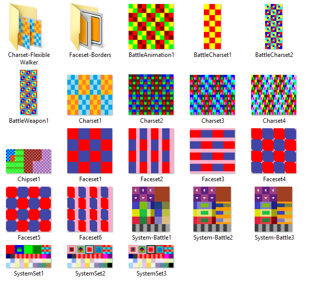 DevRPG2k's tweet photo. Graphic templates for Rm2k and Rm2k3:
* Removed: Templates CharExpandPatch
* Included: 12 templates for FlexibleWalkerEX
LINK: https://t.co/SGsVKyvc7B
#RPGツクール #ツクール #RPGツクール2000 #ツクール2000 #RPGツクール2003 #ツクール2003 #GAMEDEV #RPGMaker200 #RPGMaker2003 https://t.co/LeXBIfL8Cy
