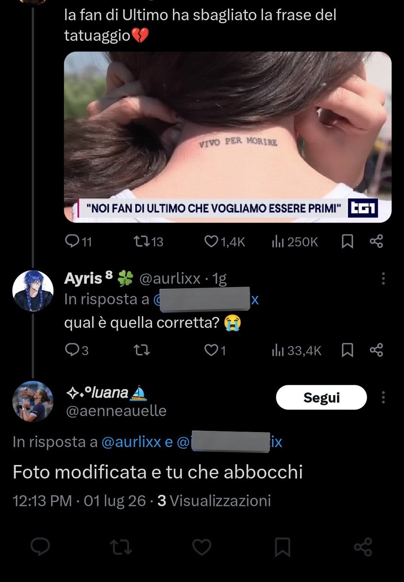 aurlixx's tweet photo. ma Luana tutto ok ho solo fatto una domanda a che serviva bloccarmi 💀 https://t.co/sGyyatZDke