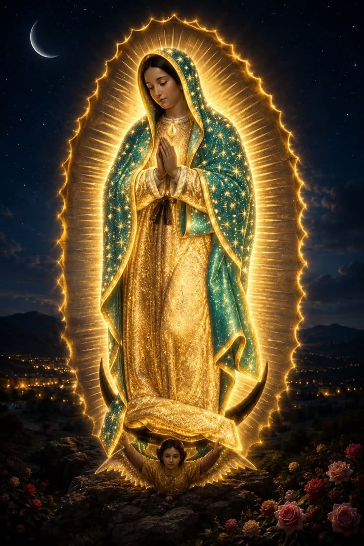 Mothermary0012's tweet photo. Our Lady of Guadalupe pray for us to God https://t.co/d2h5ghki3c