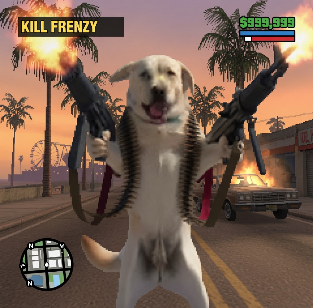 DogWifChopper's tweet photo. hahahahah just pre ordered GTA6 https://t.co/lzwFuEe9dM