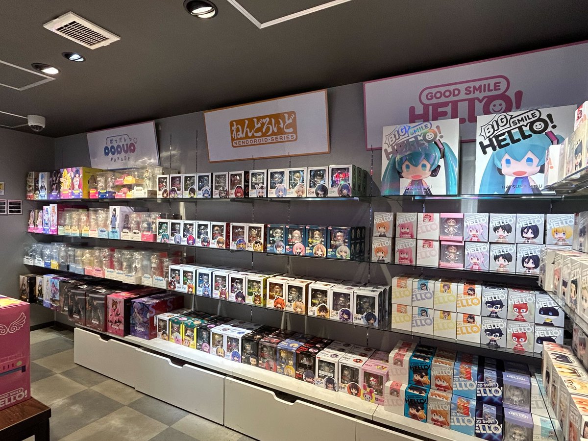 gsc_goodsmile's tweet photo. ／
GOOD SMILE POP UP STORE
in SATELLITE秋葉原店
期間限定でOPEN✨
＼

本日より7月30日(木)まで期間限定OPEN!!
「#ねんどろいど 」や「#ポッパレ」など
様々なフィギュアやグッズを取り揃えて販売中🙌

📍会場
SATELLITE秋葉原店

https://t.co/bmr6ZaS66P https://t.co/Xj0Jlrnfnk