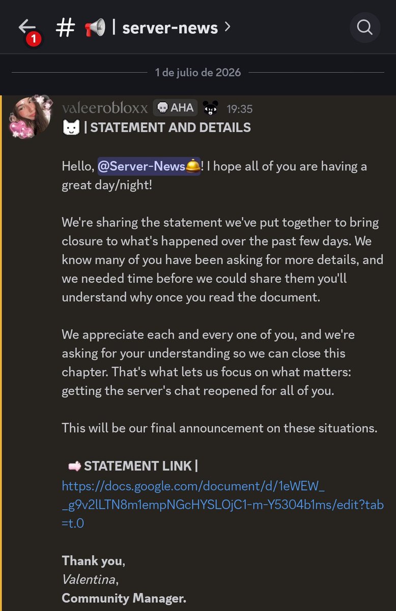 gm4444_k's tweet photo. The Animal Hospital server staff and CM too good for the horrible members the fandom gave them dude https://t.co/yH5CBTFbr4