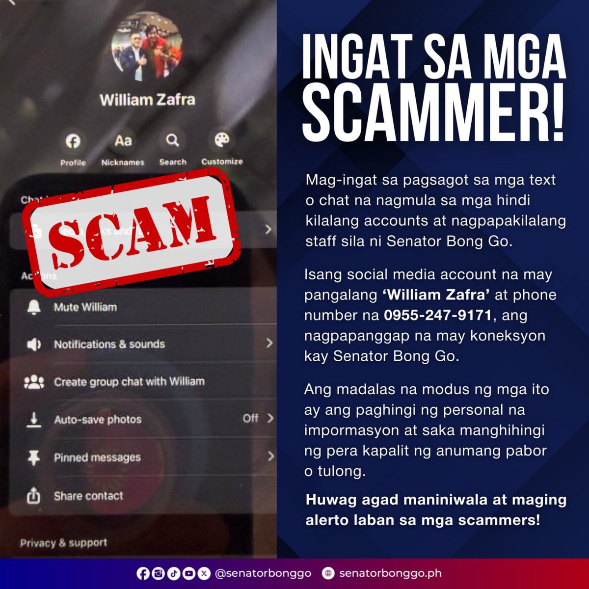 SenatorBongGo tweet picture