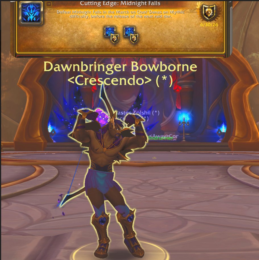 Bowborne tweet picture