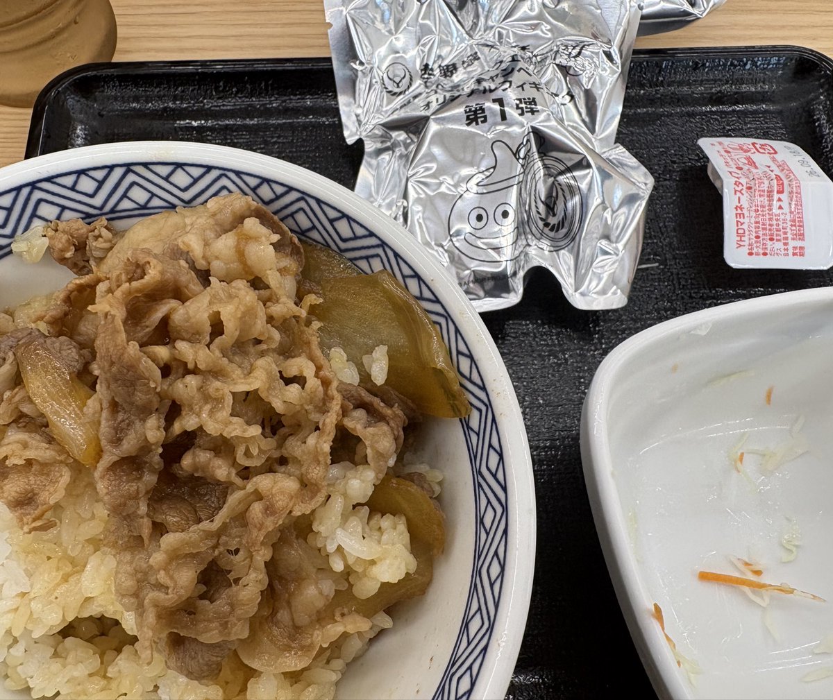 atusi9151's tweet photo. ドラクエコラボ始まったから吉野家😋 https://t.co/c6LW0oa8Vj