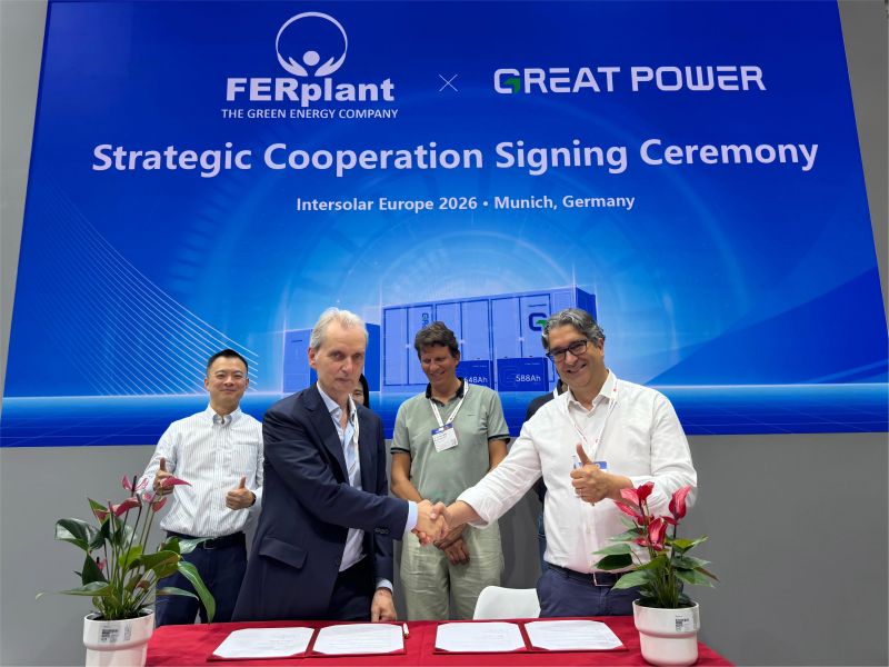 Greatpower2001's tweet photo. ⚡ Great Power and Ferplant S.r.l. are strengthening cooperation to support energy storage projects in Italy through local project resources and reliable BESS solutions.

#GreatPower #Ferplant #EnergyStorage #ESS https://t.co/wB0hp4KuNz