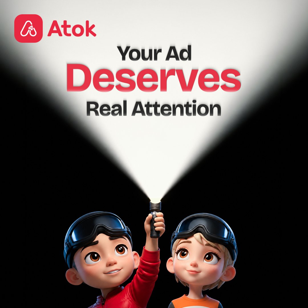 Atok_App's tweet photo. Most brands advertise in the dark.
No verified reach. No real feedback. Just impressions that don't convert.
😎 Atok turns the spotlight on verified users, community-native ads, real conversions 🔥
Your brand deserves better → https://t.co/JbCBIVJbJs
#Atok #MobileAds #Web3Ads https://t.co/GQwS7qsdxo
