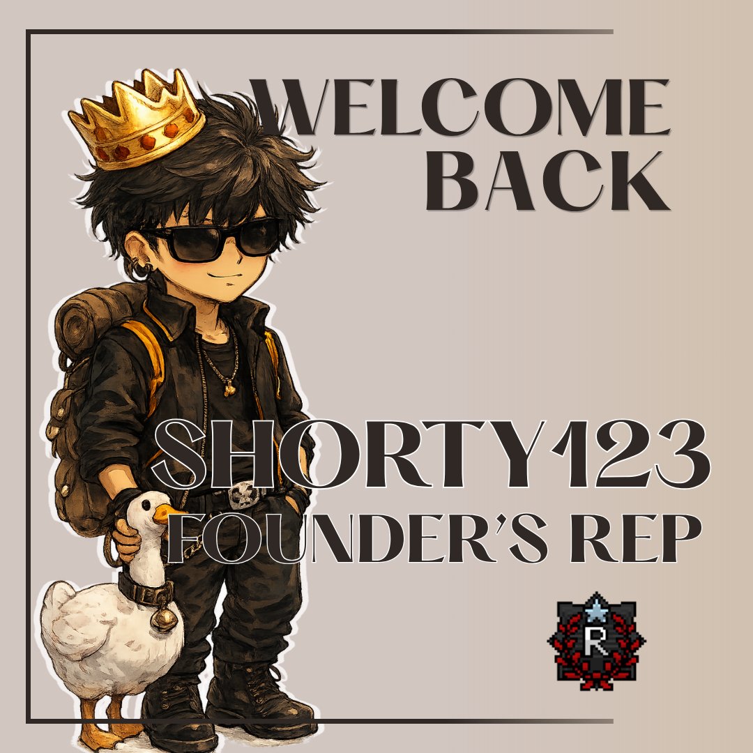 HabboCDA's tweet photo. 🎉We are happy to welcome Back a CDA legend. Shorty123 has Returned as Founders Rep and we are so excited to work with him again. 😄

🎨Aiko https://t.co/R3jDiGkP72