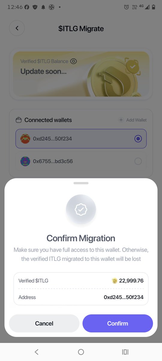 yourspadmavathi's tweet photo. @interlinklabsas 🚀 Verified $ITLG migration completed successfully!
From mining to Mainnet — every step was worth it. The journey continues, and the real adventure starts now. 🔥
#InterLinkInMyLife #interlink #ITLG #ITL https://t.co/R1eRkjkRzh