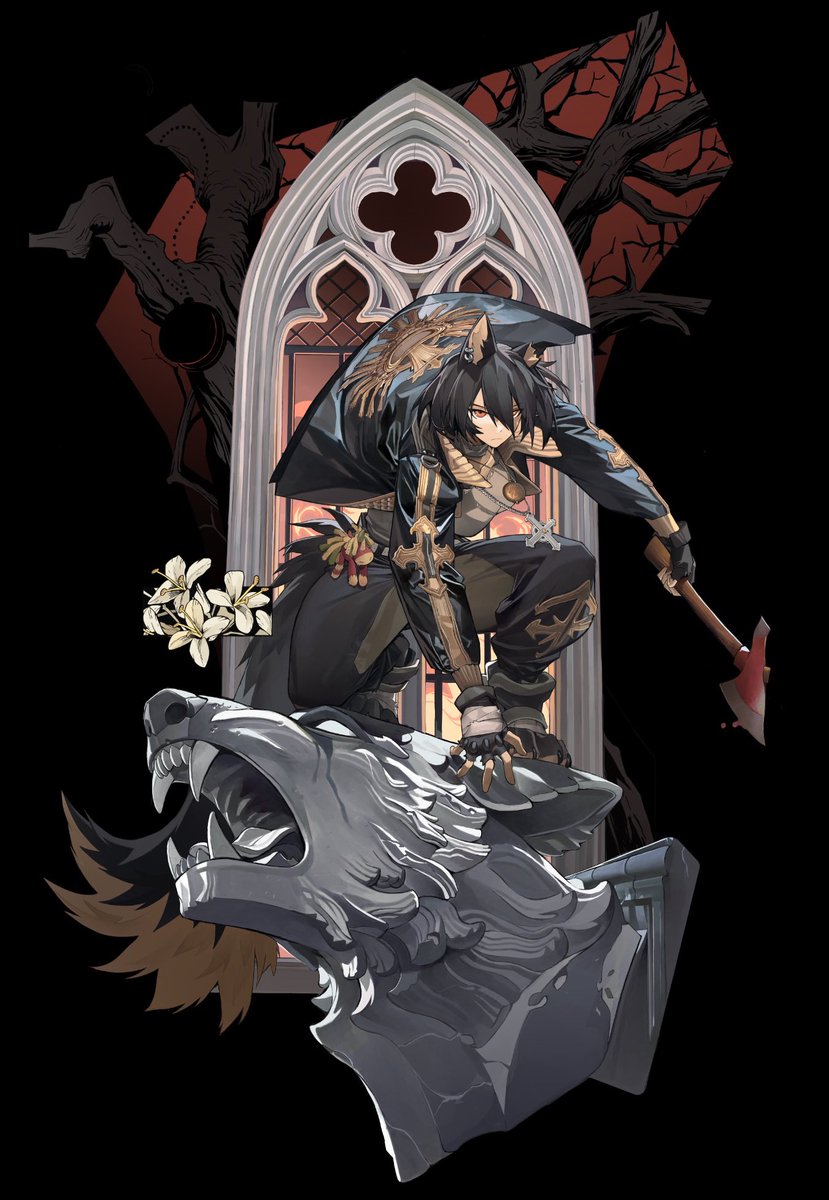 telsonknife's tweet photo. Hi! I’m Telson, a character designer and illustrator! I love drawing both human and furry characters, as well as any designs that catch my eye! I was previously the lead character designer for Alchemy Stars, and I’ve also worked on illustrations for Arknights and Zenless Zone Zero!