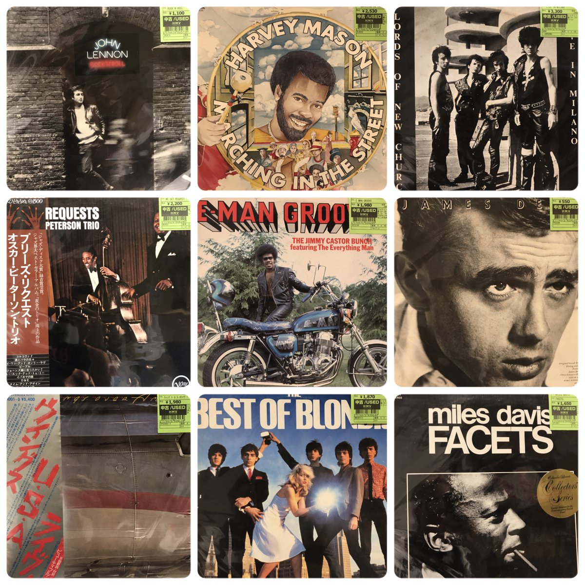 心斎橋】 7/2(木)新着レコード放出 本日は中古レコード約150枚出品しま