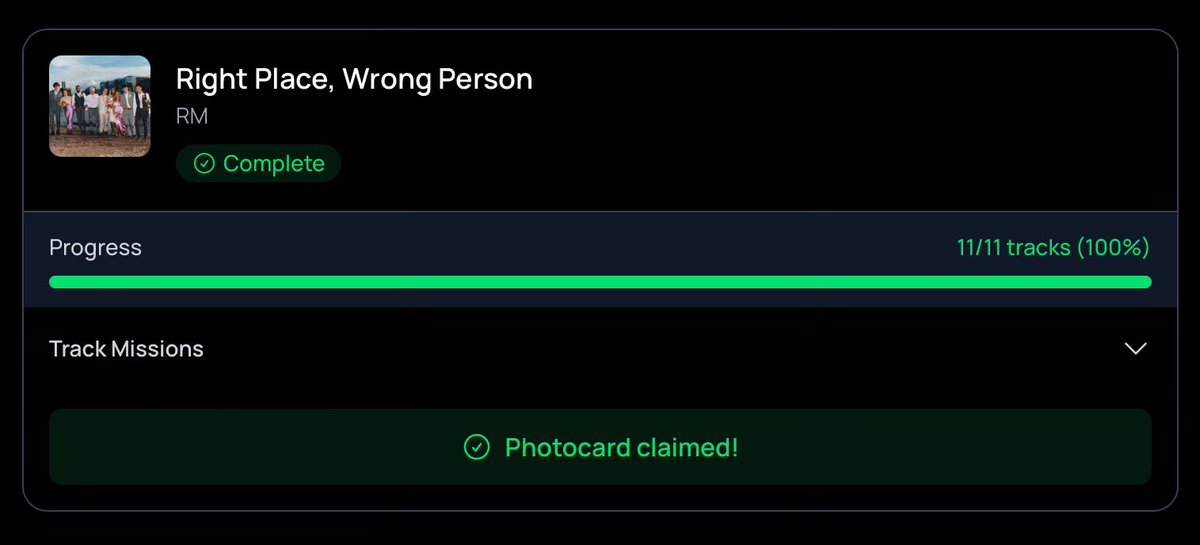 moamizzz's tweet photo. “Right Place, Wrong Person - RM” top to bottom #streamndaa https://t.co/rhgC922LjB