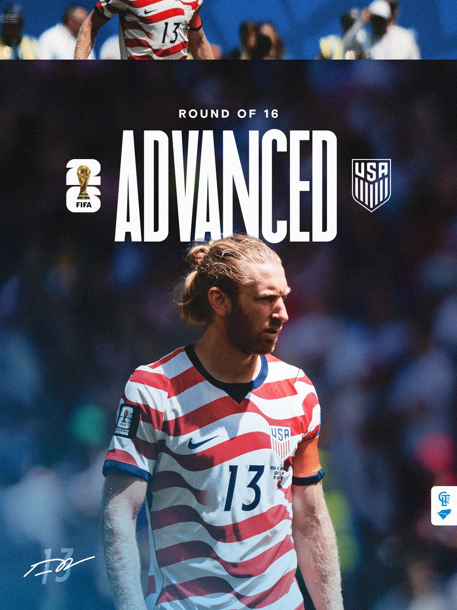 CharlotteFC's tweet photo. 13 IS HEADED TO THE ROUND OF 16 🇺🇸🦅 https://t.co/dTzJLfvOrJ